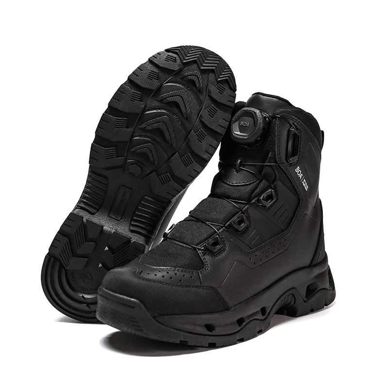 أحذية شرطة ببطانة ساندويتش مسامية