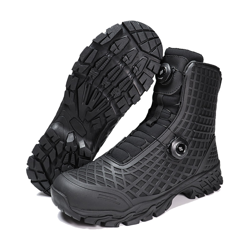 أحذية قتالية بنظام قفل مزدوج